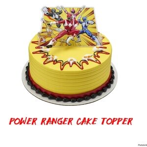 2016 new power ranger decopac it’s morphing time cake topper red ranger pop out